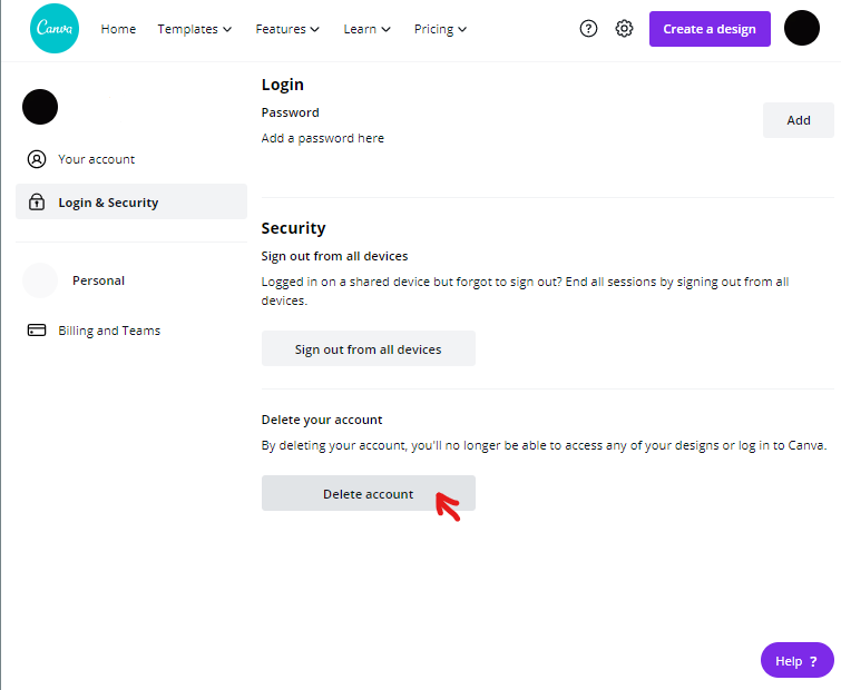 How to Delete Canva Account Step by Step 2021